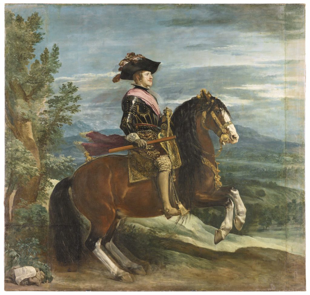 Diego Velázquez Felipe IV a Caballo enteurbano