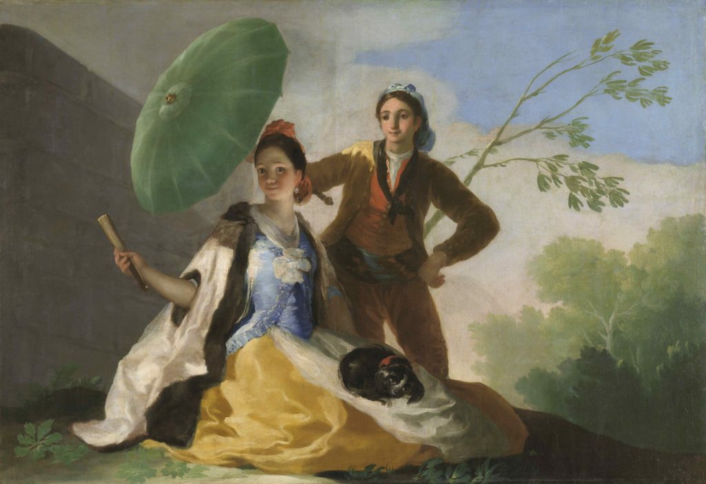 Francisco de Goya El quitasol enteurbano