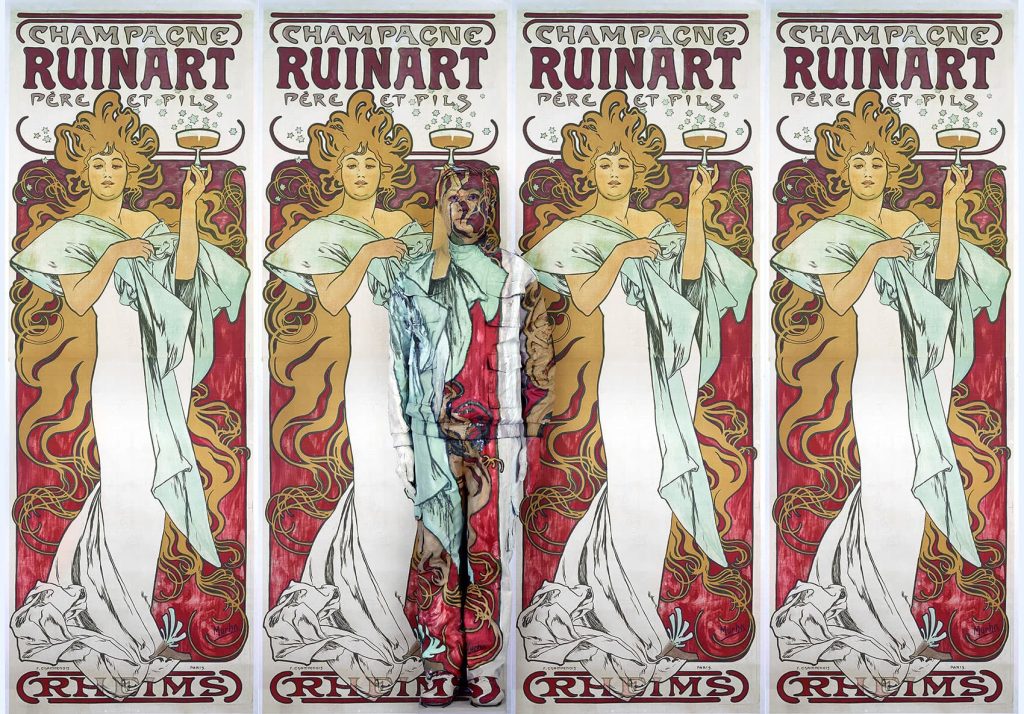 HIDING IN MUCHA POSTERS