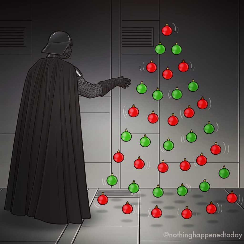 No tree no problem Merry Sithmas everyone DarthVader Sithmas UseTheForce